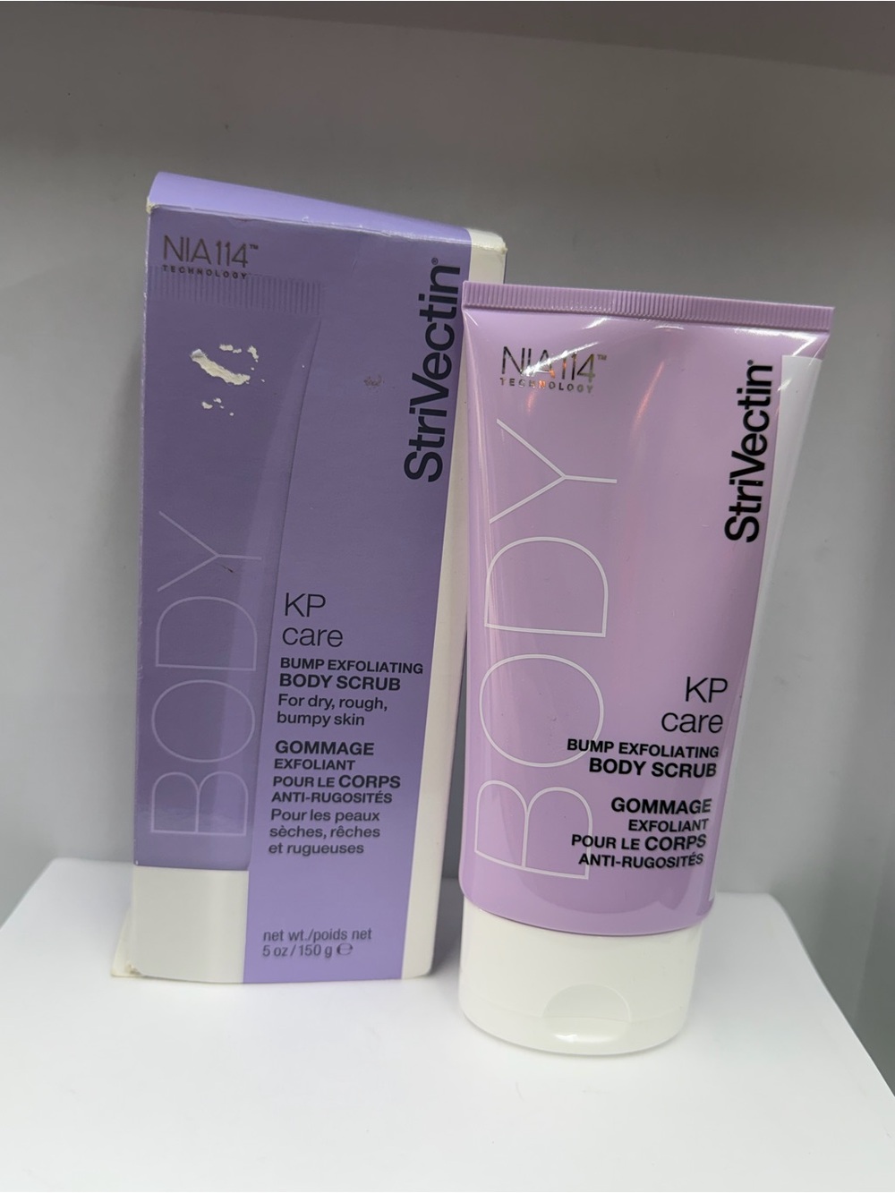 StriVectin KP Care Bump Exfoliating Body Scrub – 5 oz / 150 g – New in Box